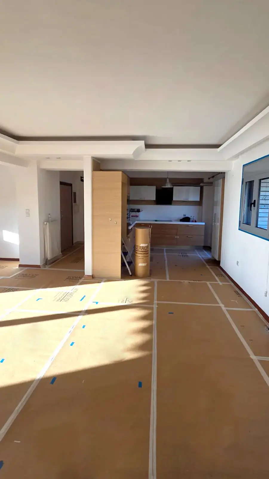 Εργασίες ελαιοχρωματισμού Δερβίσης